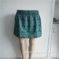 Custom 100% Cotton Lady's Daily Indoor Printed Skirts